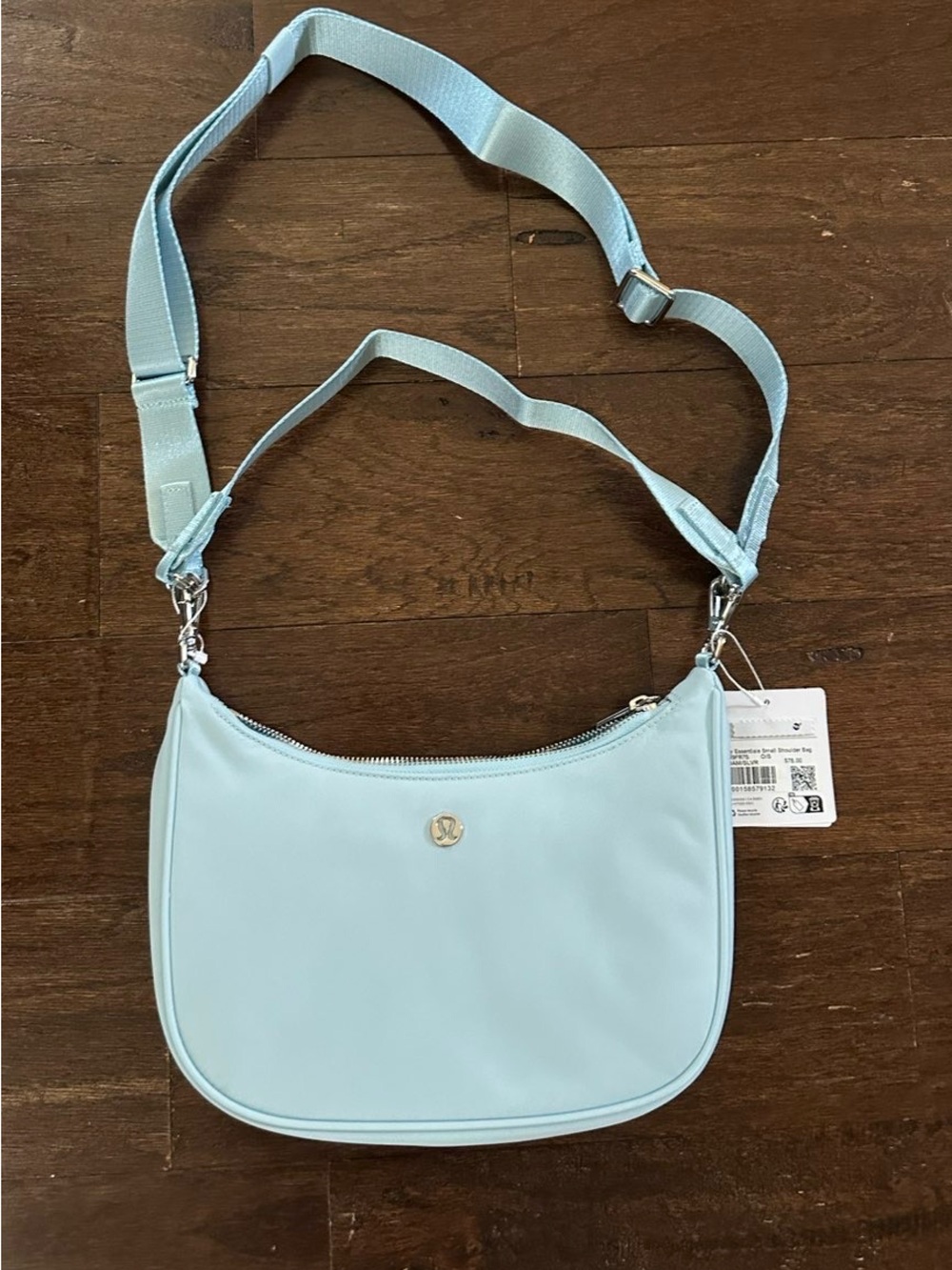 Lululemon City Essentials Small Shoulder Bag 3L-Foam cloud/silver-NWT - Picture 6 of 12
